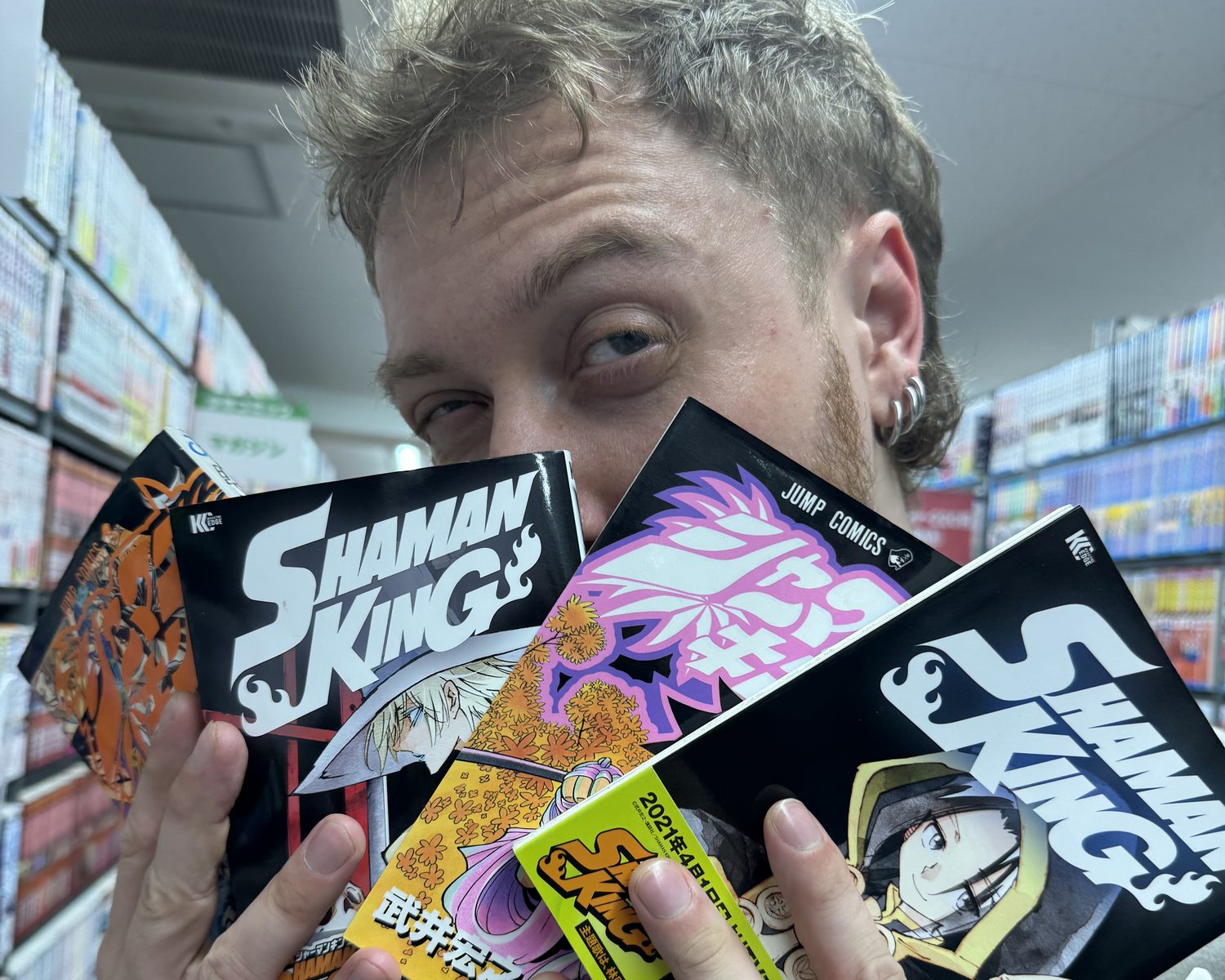 Exploring anime shops in Akihabara
